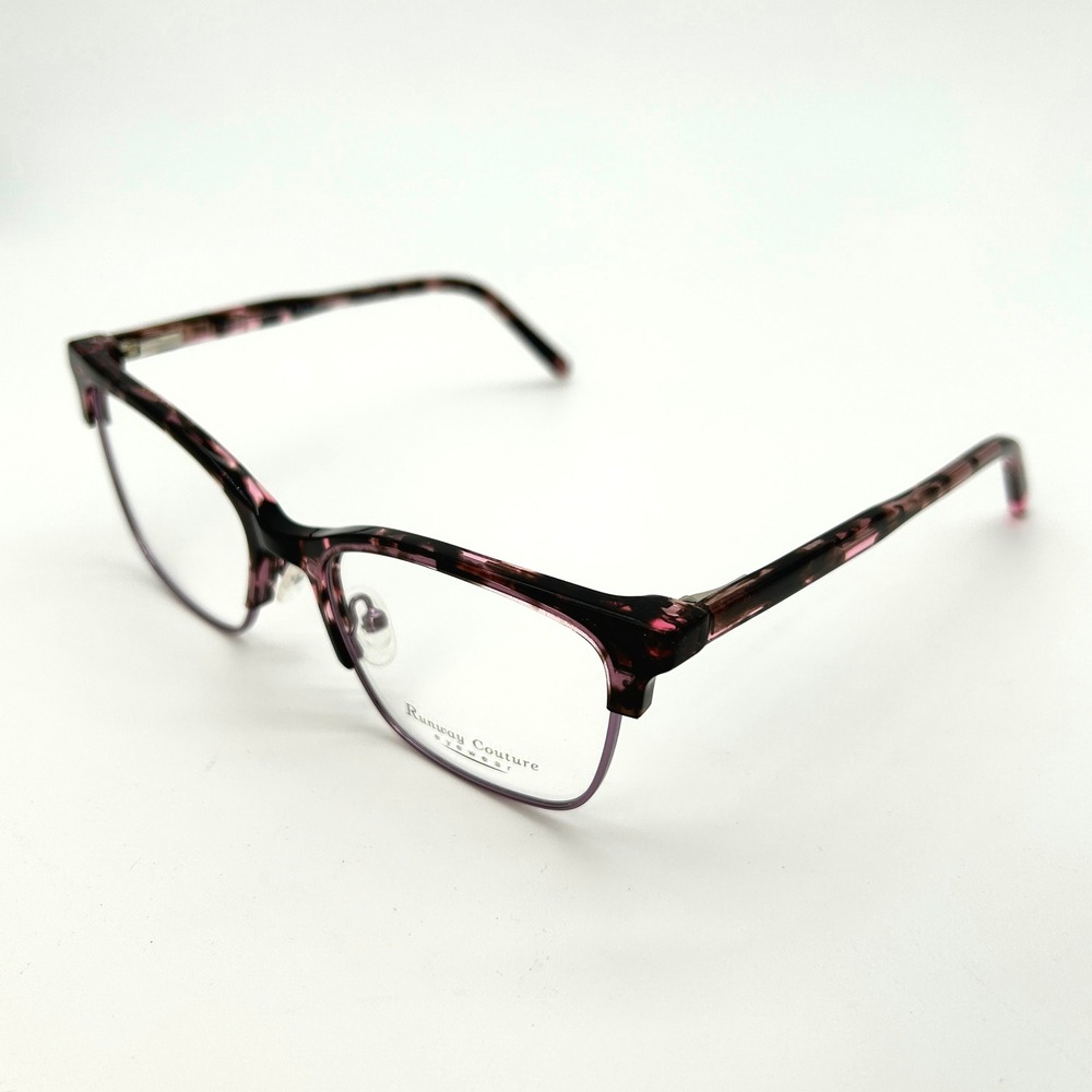 Womens Eyeglasses Frames Runway Couture RCE-325 Size 53-18-140 Pink Tortoise NEW